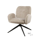 Bobby draaifauteuil 360 - Perfect Harmony - Liver 04 - WeAreTables